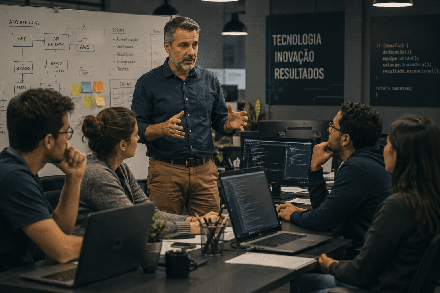 Quando o Diretor não está no operacional
